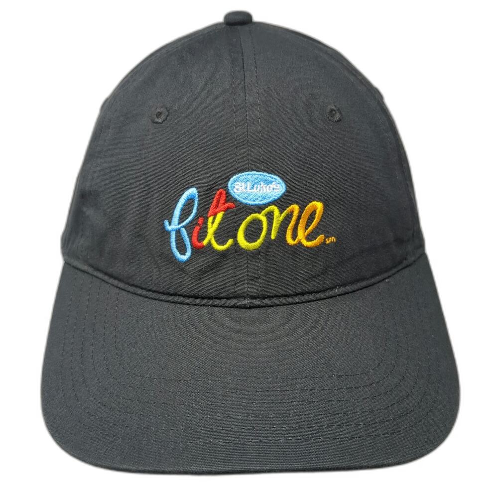 AS Colour Baseball Cap Gray One Size FitOne St Lukes Logo Slideback Cotton Hat